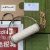 Gucci Horsebit 1955 Small Chain Bag in White GG Supreme Canvas