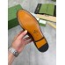 Gucci Mens Jordaan Loafers in Brown Leather
