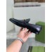 Gucci Mens Jordaan Loafers in Black Leather