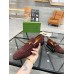 Gucci Mens Jordaan Loafers in Dark Brown Suede Leather