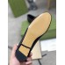 Gucci Mens Horsebit Slip-on Loafer in Black Leather