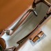 Gucci Bamboo 1947 Small Top Handle Bag in Brown Leather