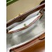Gucci Bamboo 1947 Small Top Handle Bag in Brown Leather