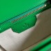 Gucci Bamboo 1947 Small Top Handle Bag in Green Leather