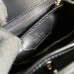Gucci Bamboo 1947 Small Top Handle Bag in Black Leather