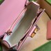 Gucci Bamboo 1947 Small Top Handle Bag in Pink Leather