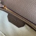 Gucci Bamboo 1947 Small Top Handle Bag in Camel Jumbo GG Canvas