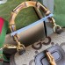 Gucci Bamboo 1947 Small Top Handle Bag in Camel Jumbo GG Canvas