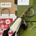 Gucci Bamboo 1947 Small Top Handle Bag in White Jumbo GG Canvas