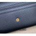 Gucci Diana Chain Wallet In Black Calfskin