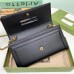 Gucci Diana Chain Wallet In Black Calfskin
