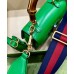Gucci Bamboo 1947 Mini Top Handle Bag in Green Leather Gucci Bamboo 1947 Mini Top Handle Bag in Green Leather