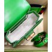 Gucci Bamboo 1947 Mini Top Handle Bag in Green Leather Gucci Bamboo 1947 Mini Top Handle Bag in Green Leather