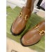 Gucci Ankle Boots in Brown Leather with Horsebit