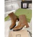 Gucci Ankle Boots in Brown Leather with Horsebit