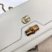 Gucci Diana Chain Wallet In White Calfskin