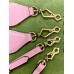 Gucci Bamboo 1947 Mini Top Handle Bag in Pink Leather