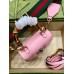 Gucci Bamboo 1947 Mini Top Handle Bag in Pink Leather
