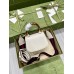 Gucci Bamboo 1947 Mini Top Handle Bag in White Leather