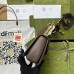 Gucci Bamboo 1947 Mini Top Handle Bag in Camel Jumbo GG Canvas