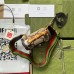 Gucci Bamboo 1947 Mini Top Handle Bag in Camel Jumbo GG Canvas