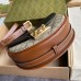 Gucci Padlock Small Crossbody Bag in GG Canvas with Black Leather