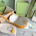 Gucci Padlock Small Crossbody Bag in GG Canvas with White Leather