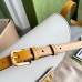 Gucci Padlock Small Crossbody Bag in GG Canvas with White Leather