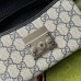 Gucci Padlock Mini Bag in Blue GG Supreme Canvas