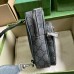 Gucci Ophidia GG Sling Bag in Grey GG Supreme Canvas