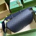 Gucci Ophidia Medium Messenger Bag in Blue GG Supreme Canvas