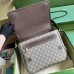 Gucci Ophidia Medium Messenger Bag in Beige GG Supreme Canvas
