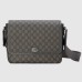 Gucci Ophidia Medium Messenger Bag in Grey GG Supreme Canvas