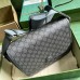 Gucci Ophidia Medium Messenger Bag in Grey GG Supreme Canvas