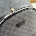 Gucci Mens Backpack in Black GG Supreme Canvas