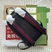 Gucci Mens Backpack in Black GG Supreme Canvas