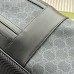Gucci Mens Backpack in Black GG Supreme Canvas