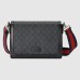 Gucci Messenger Bag in Black GG Supreme Canvas