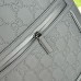 Gucci Mens Backpack in Black GG Rubber-effect Leather