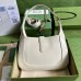 Gucci Jackie 1961 Small Hobo Bag in White Leather