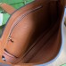 Gucci Jackie 1961 Small Hobo Bag in Brown Grained Leather