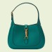 Gucci Jackie 1961 Small Hobo Bag in Green Grained Leather