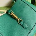 Gucci Jackie 1961 Small Hobo Bag in Green Grained Leather