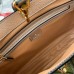 Gucci Jackie 1961 Small Hobo Bag in Silver Lame Leather