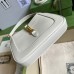 Gucci Jackie 1961 Mini Hobo Bag in White Leather