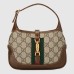 Gucci Jackie 1961 Mini Hobo Bag in Beige GG Supreme Canvas