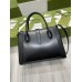 Gucci Jackie 1961 Medium Tote Bag in Black Leather