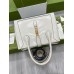 Gucci Jackie 1961 Medium Tote Bag in White Leather