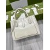 Gucci Jackie 1961 Medium Tote Bag in White Leather