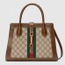 Gucci Jackie 1961 Medium Tote Bag in GG Supreme Canvas